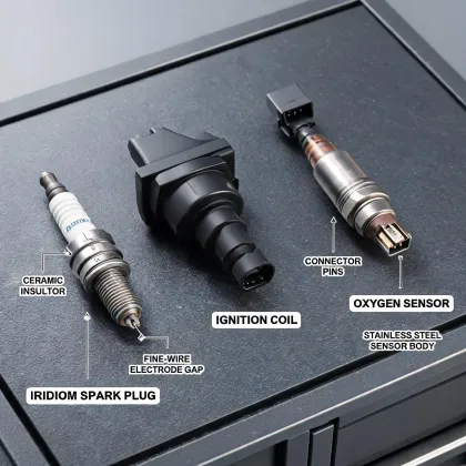 Oxygen sensor with stainless body and connector pins