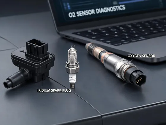 Delphi ignition and electrical category products on a diagnostic workbench